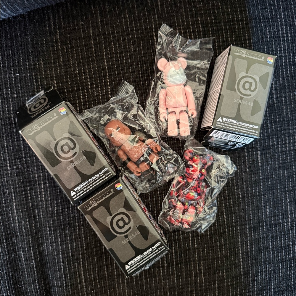 Bearbrick Series 48 Bundle of 3 Sealed